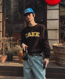 K Color Matching Layered Sweatshirt