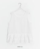 Reni Tiered Frill Sleeveless Blouse