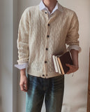 Bins Openwork Over Fit Cardigan