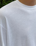 LeCon Linen Long Sleeve T-Shirt