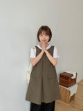 Rikelt Cargo Midi Suspender One Piece