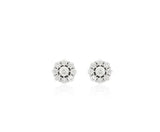 Essence Silver (W) Moissanite Lily Valley 2-Way Earrings