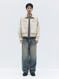 OVERLAYED POCKET BLOUSON