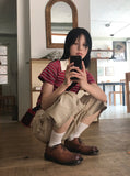 PK STRIPE HALF T