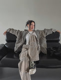 Mud Dekki Denim Cargo Pants