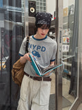 Cops Printing Short Sleeve T-shirt
