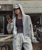 Tempo Crop Hoodie Zip-Up