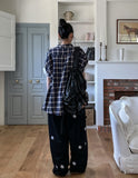 Aren embroidery training pants