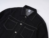 Stitch Washing Denim Jacket