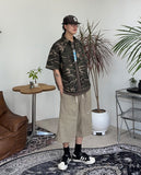 Denib Camo Work Short Sleeve Shirt