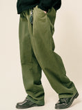 Cage Semi Wide Cotton Pants