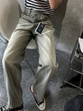 Icon Washing Wide Denim
