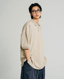 Pins Over Fit Collar Short Sleeve T-Shirt