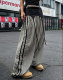 Stitch Balloon Track Nylon Pants