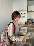 [unisex] Kotiru Stripe Over Warmer Long Sleeve Tee