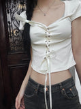 Ribbon corset t