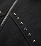 Type Rivet Hood Zip-Up
