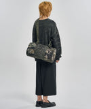 Pattern Mixed Duffle Bag