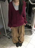 Jennin Over Layered Shirring Knit