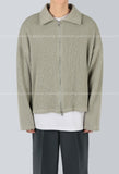 Ripple Knit Zipup