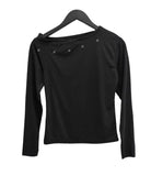 Burneck Eyelet Layered One-Off Tee