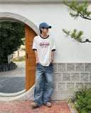 Washed Domingo denim pants