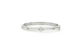 H-Link AB(W) Duo Line Pave Bangle