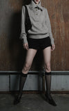Suede Low Shorts
