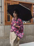 Candid check box shirt