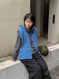 [BAONHAUS] Camrover Fleece Hood Vest