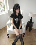 Kuon Metallic Short Sleeve T-shirt