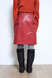 padded fur long boots