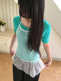 Narvi Dot See-through Halterneck Layered Sleeveless