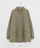Cotillo Cotton String Over Bomber Jacket