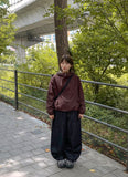 Tentin Adjust Raw Denim Wide Pants