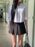 Blendy Basic Pleated Skirt