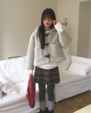 Seville Avant-fit round knit muffler set