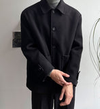 Loen half wool coat