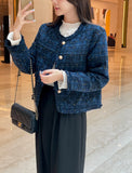 Luce No Collar Surgical Tweed Jacket