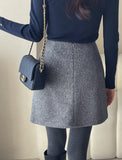 Anube Alpaca A-Line Mini Skirt