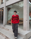 Meritz Wool Argyle Cardigan