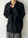 Mons collar knit cardigan