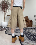 Coel Zip Cargo Bermuda Pants