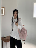 [Riverable] Dilt Two-Way Double Side Hole Sleeve Slit Long Sleeve Knit