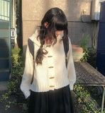 Renee Duffle Hood Knit Cardigan