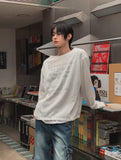 Rough See-through Layered Knit