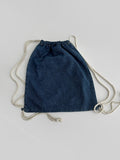 Rivered Denim Backpack