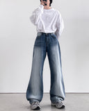 Liesel Slub Wide Denim
