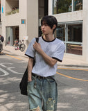 Fourid Star Ringer Short Sleeve T-shirt
