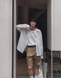 Way see-through check shirt